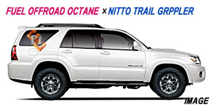 Wheels  on Nitto Trail Grappler  285 65r18  4                  C O C